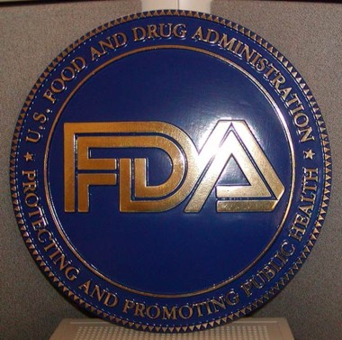 DHHS_ FDA Wall Seal- Dark Blue